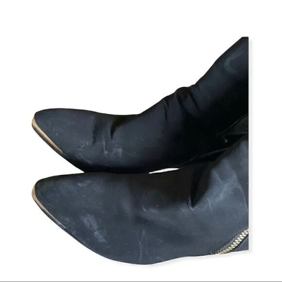 Kellie and Katie Black Women's Booties Sz 10 - Picture 6 of 13